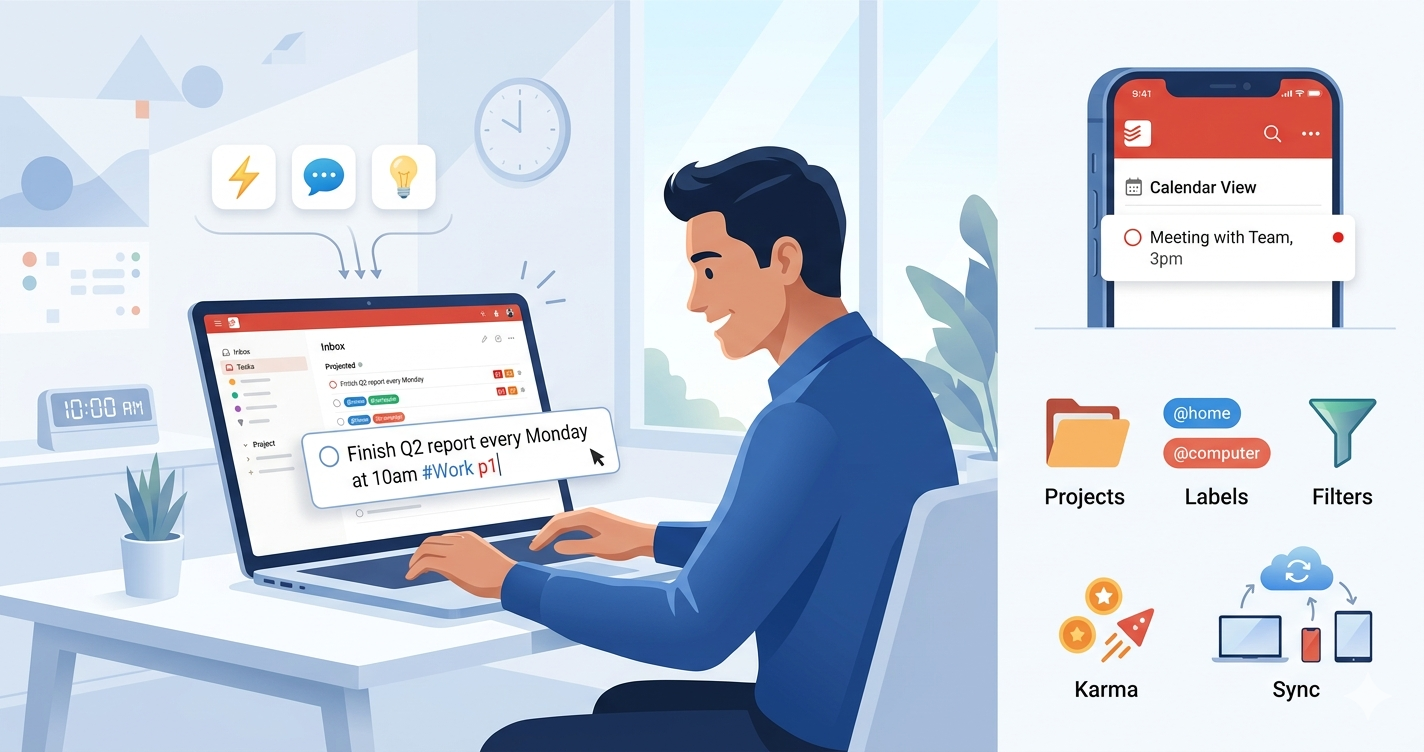 Todoist Features Review 2026